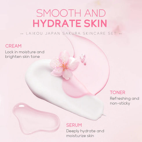 Laikou Japan Sakura - Skincare Set